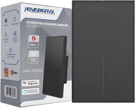 Interruptor PRO Topázio 3 teclas