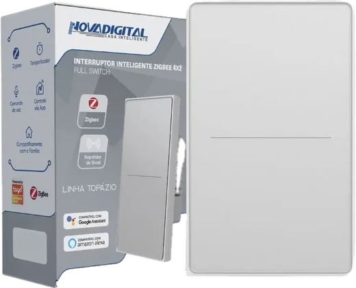 Interruptor PRO Topázio 2 teclas